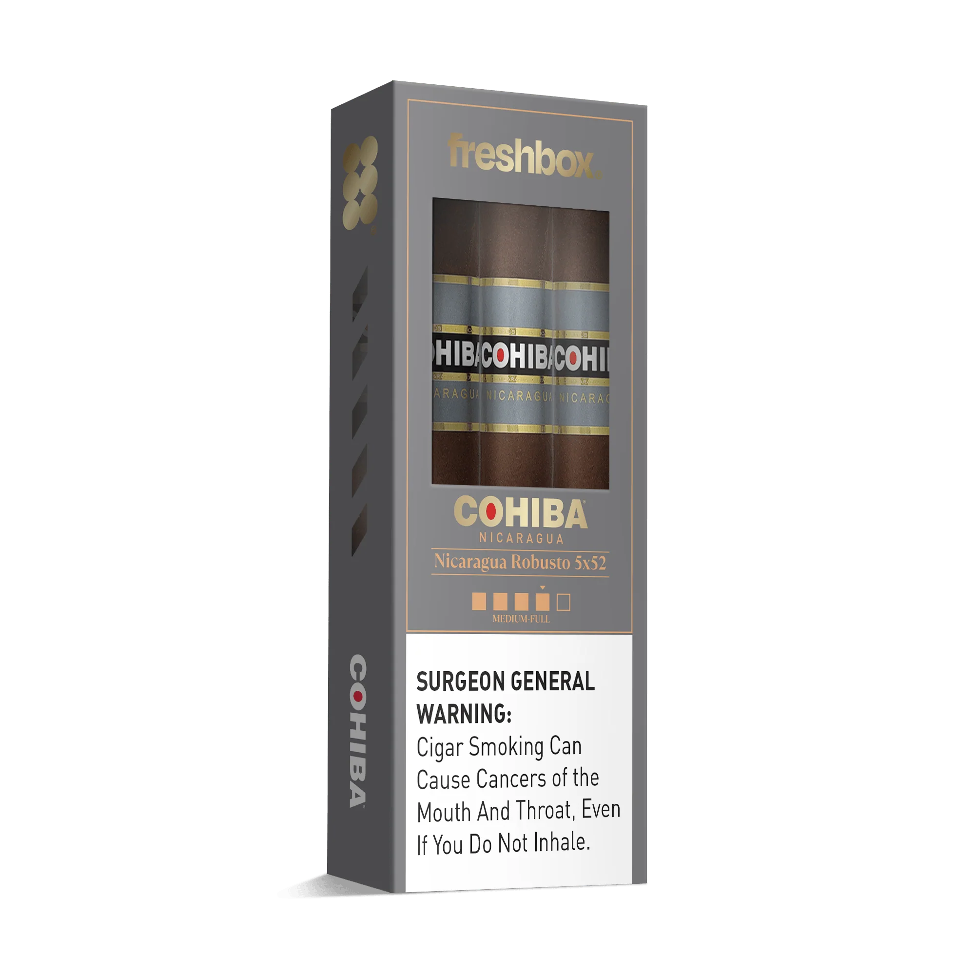 Cohiba Nicaragua Robusto FreshBox | Cigar 3-Pack