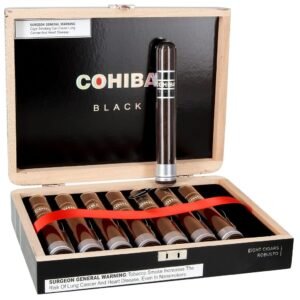 Cohiba Black Robusto Crystal Tube