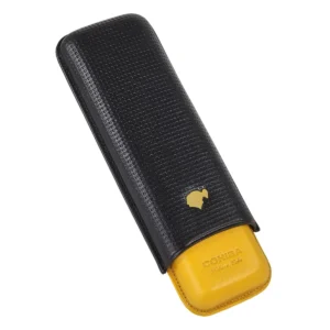 Cohiba 2-Cigar Leather Pouch – Made in Spain | Premium Leather Travel Case